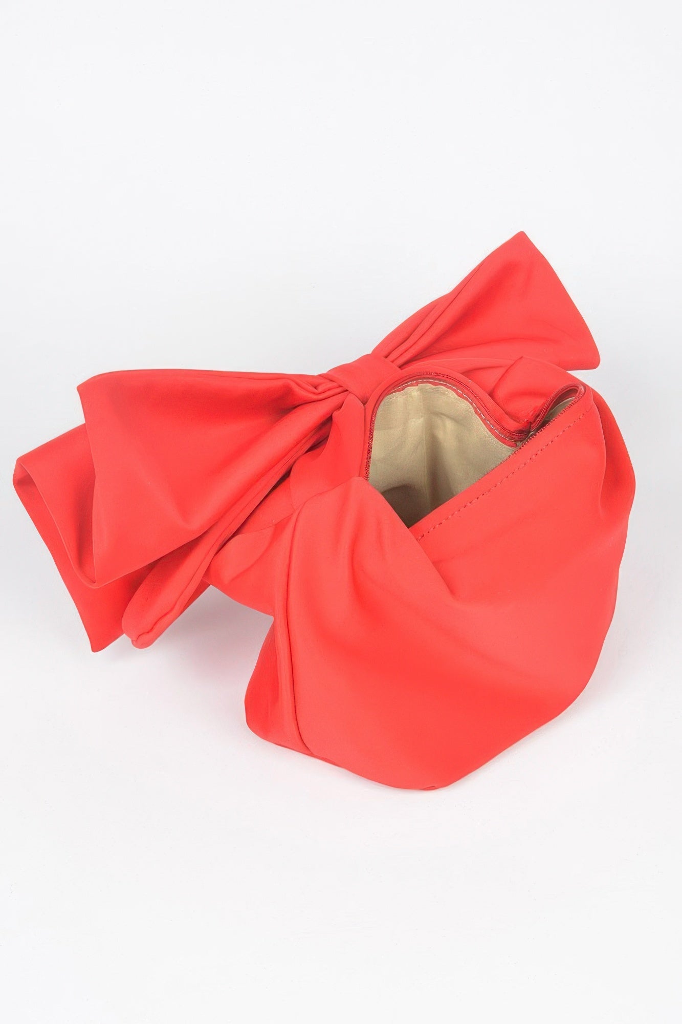 Nylon Bow Handle Women's Clutch Bag - Wear Arielle
