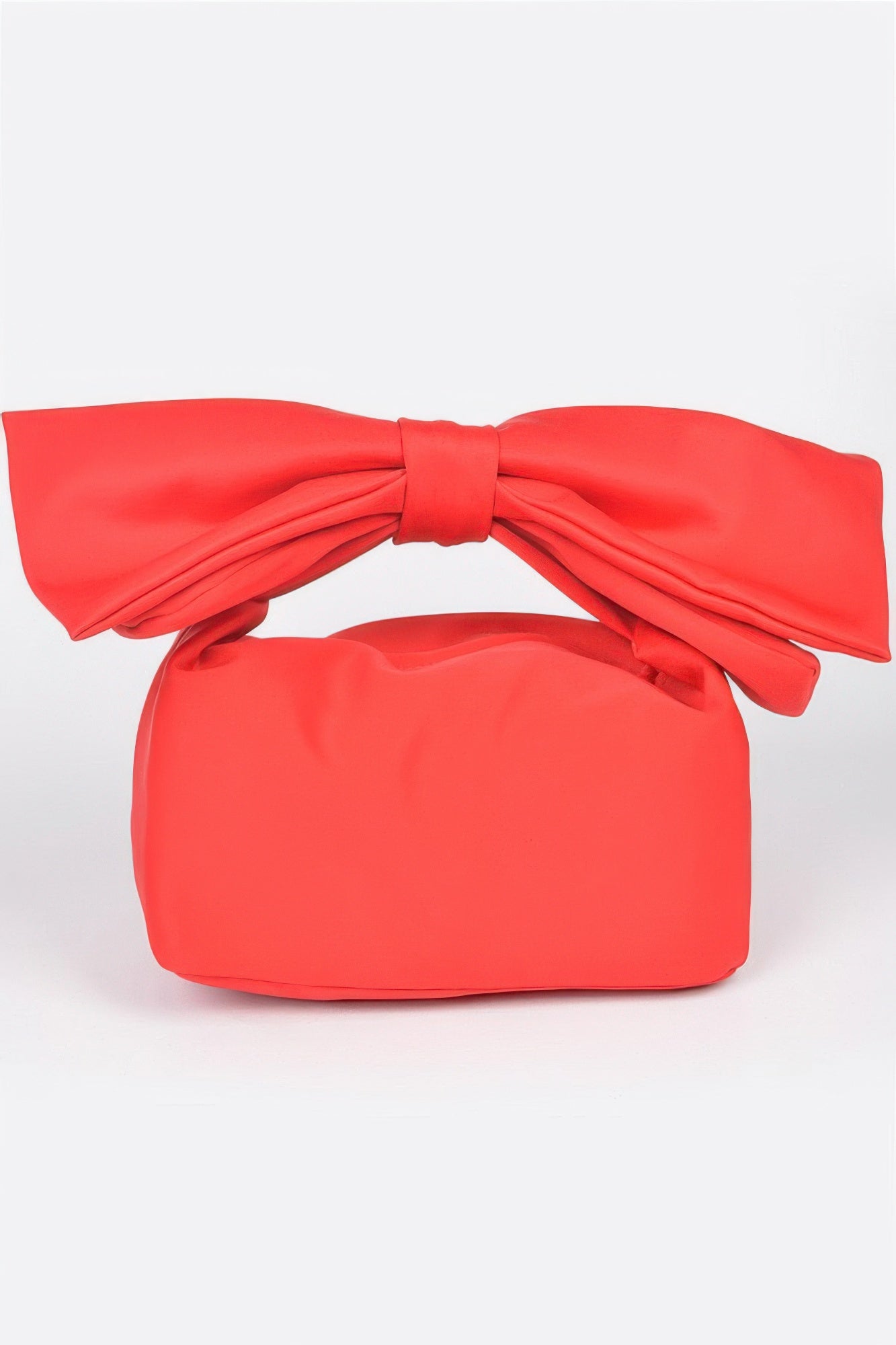 Nylon Bow Handle Women's Clutch Bag - Wear Arielle