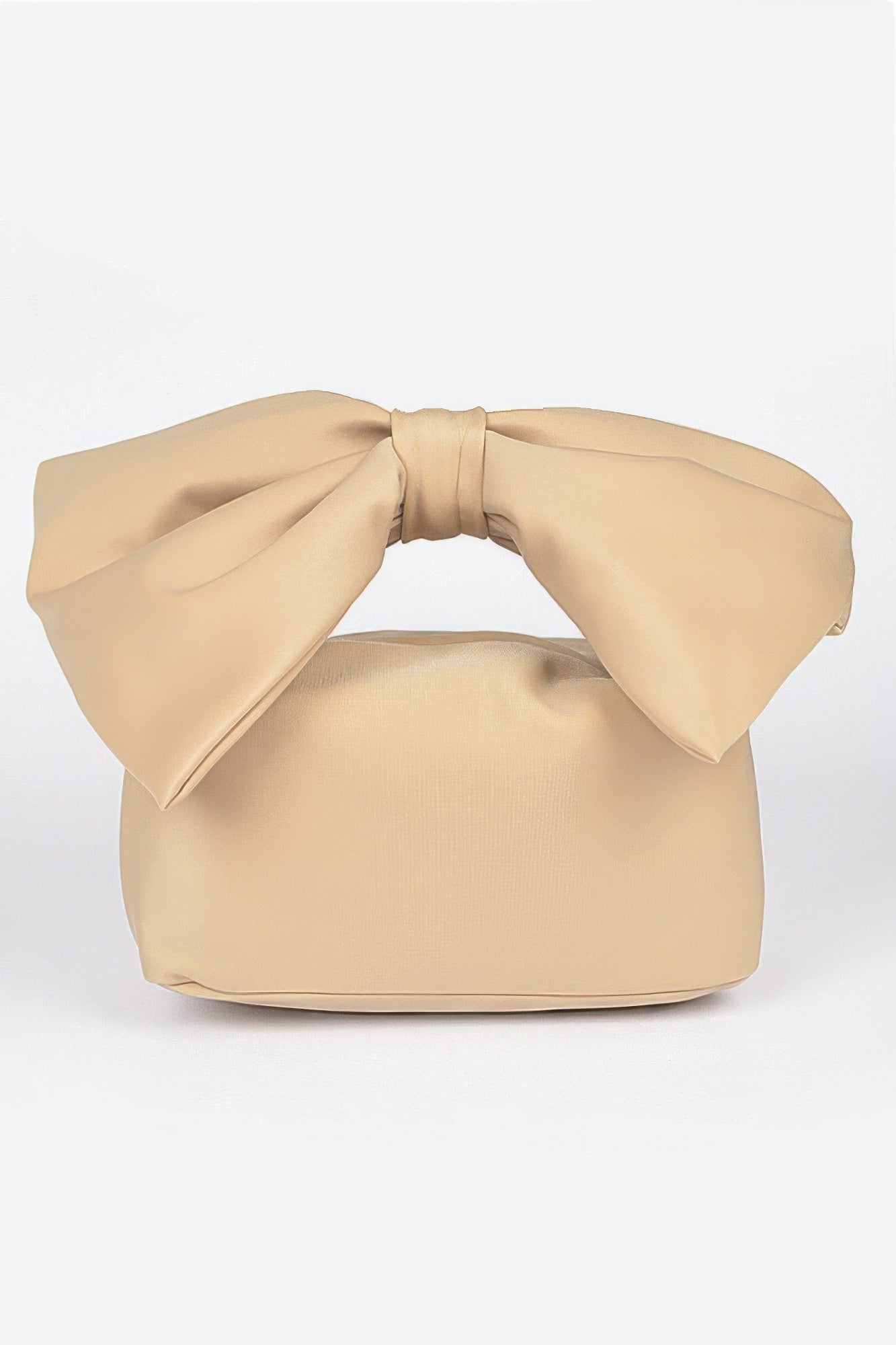 Nylon Bow Handle Women's Clutch Bag - Wear Arielle