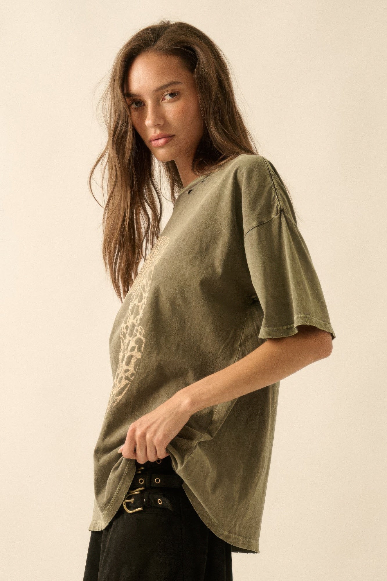 One Shoulder Side Slit Tie - up Maxi Dress - Wear Arielle