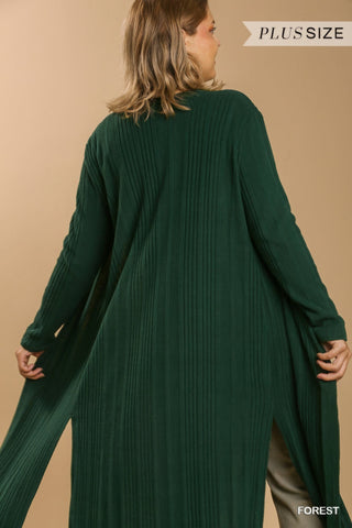 Open Front Long Body Cardigan - Wear Arielle