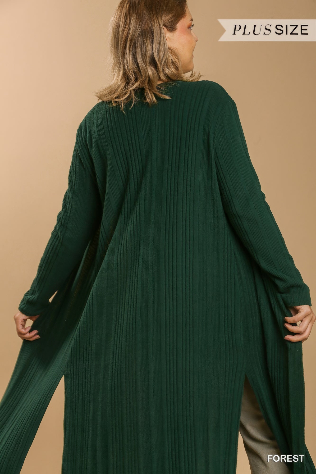 Open Front Long Body Cardigan - Wear Arielle