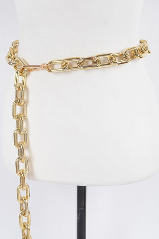 Oversized Plus Size Chain Belt - Wear Arielle