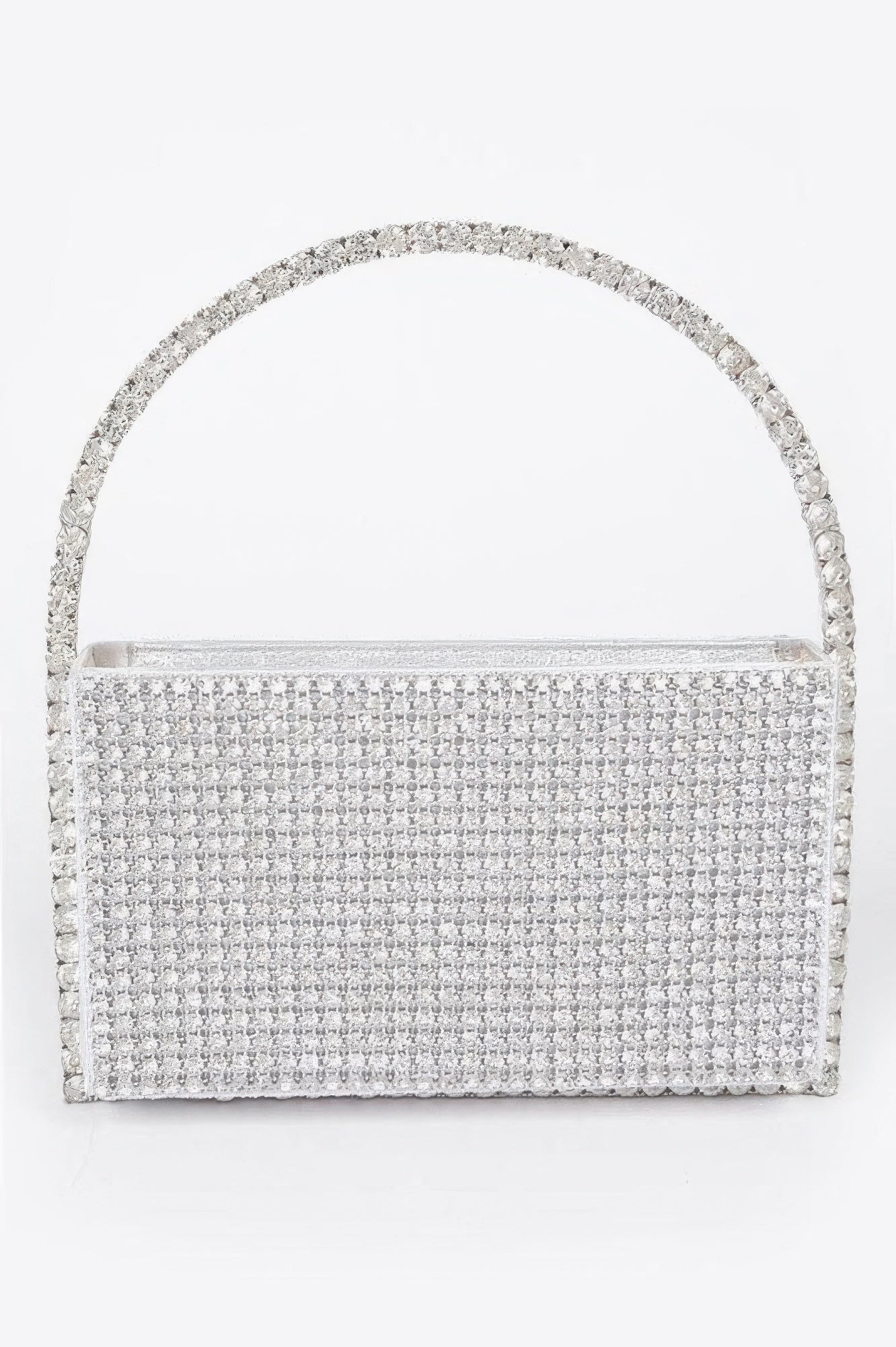 Oversized Rhinestone Shoulder Bag - Wear Arielle