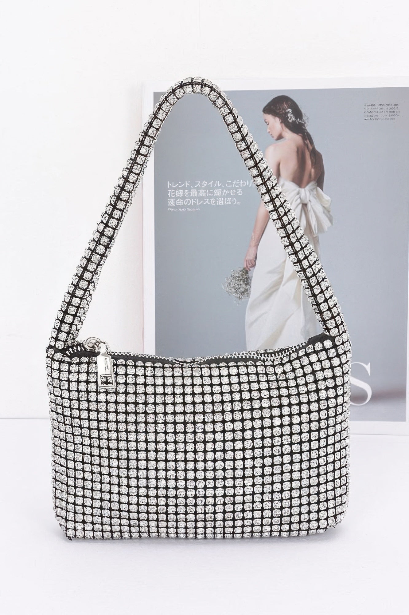 Oversized Stone Small Hobo Bag - Wear Arielle