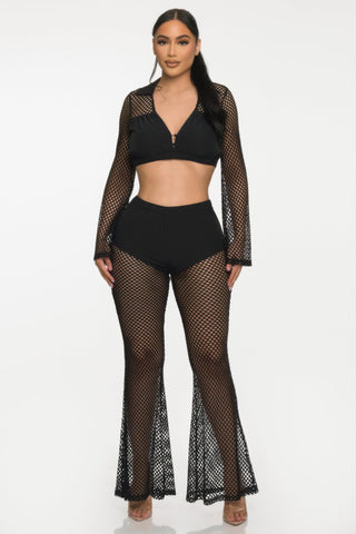 Party Shimmer Cover - up Set - Wear Arielle