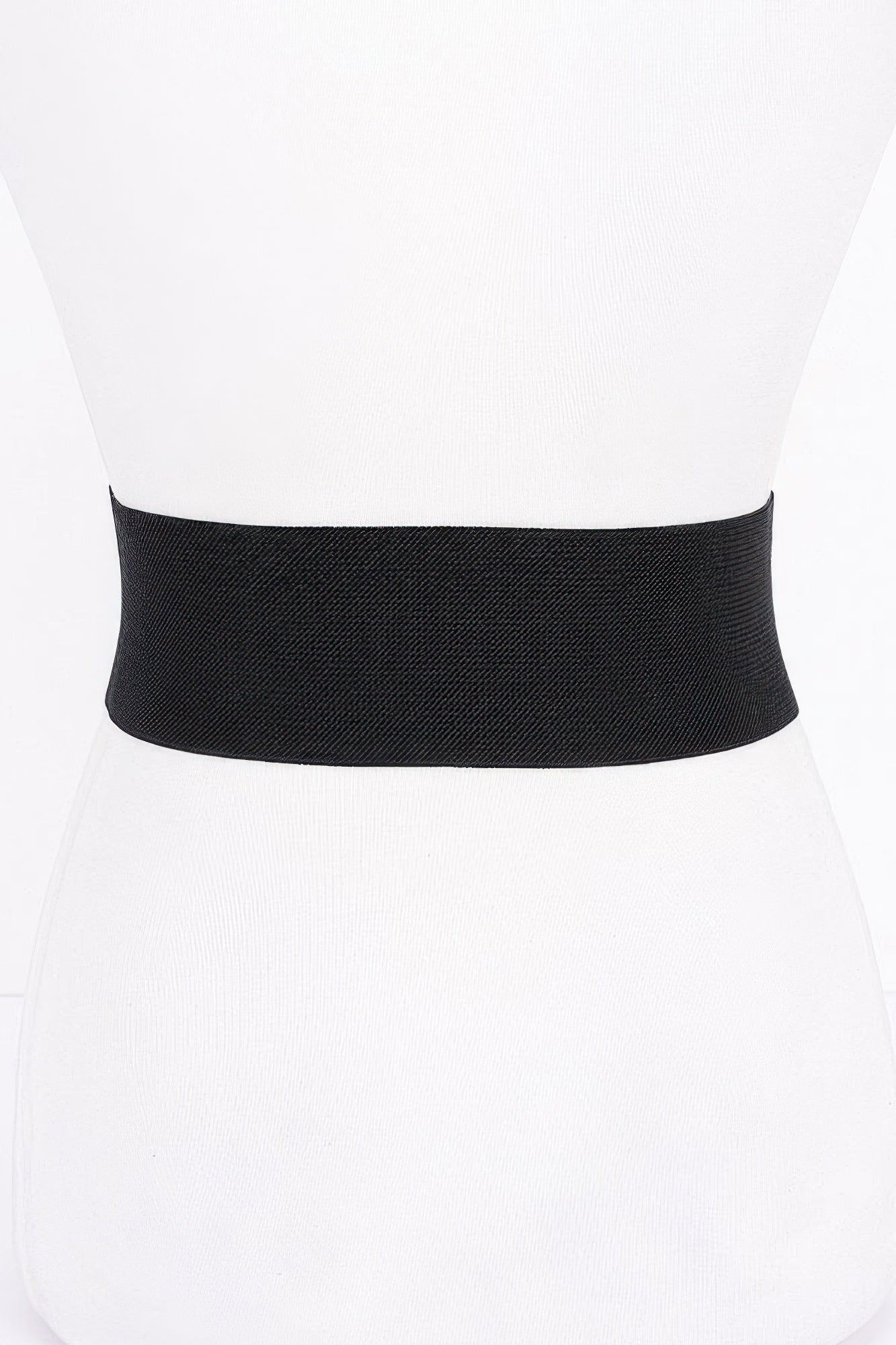 Pearl Metallic Pu Elastic Belt - Wear Arielle