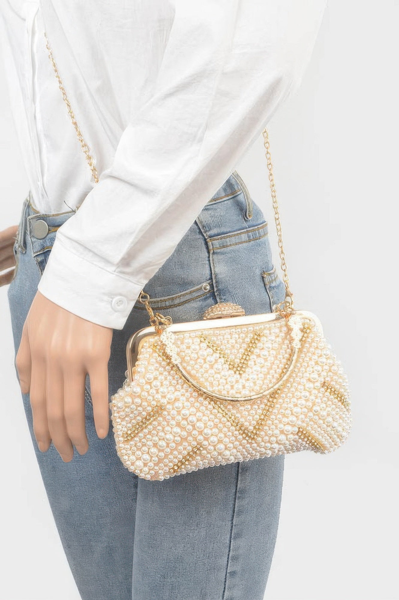 Pearl Party Clutch - Wear Arielle