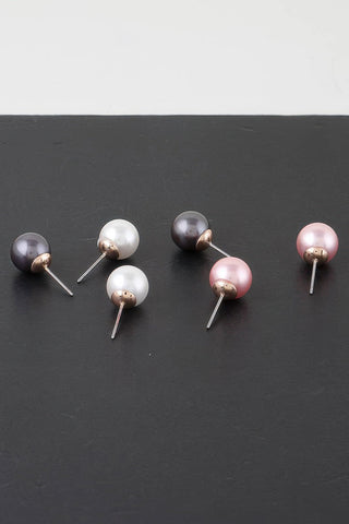 Pearl Stud Earrings - Wear Arielle