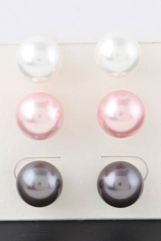 Pearl Stud Earrings - Wear Arielle