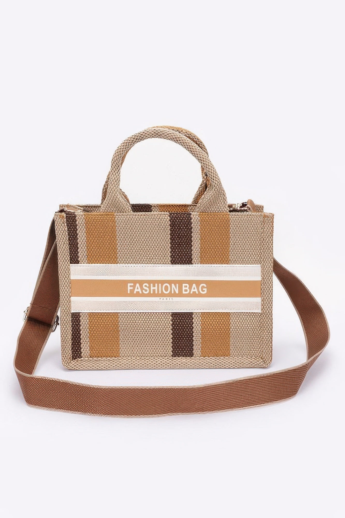 Pleated Faux Leather Crossbody Bag - Wear Arielle