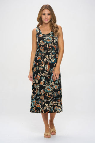 Plus Size Bns Tank Long Dress - Wear Arielle