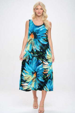 Plus Size Bns Tank Long Dress - Wear Arielle