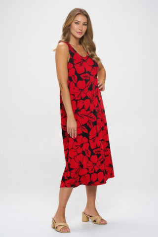 Plus Size Bns Tank Long Dress - Wear Arielle