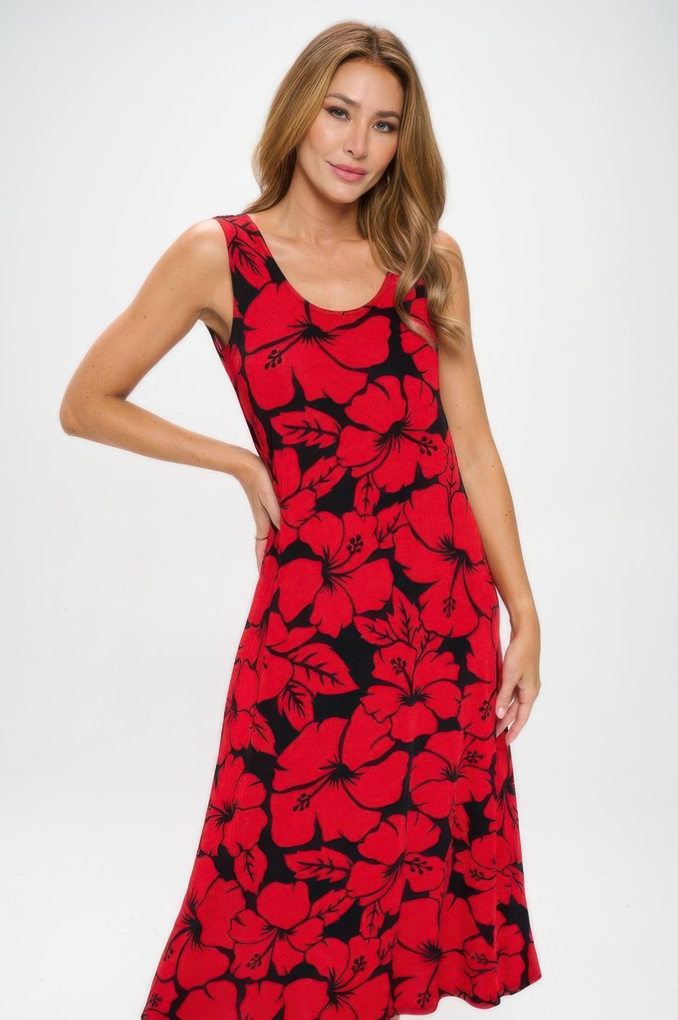 Plus Size Bns Tank Long Dress - Wear Arielle