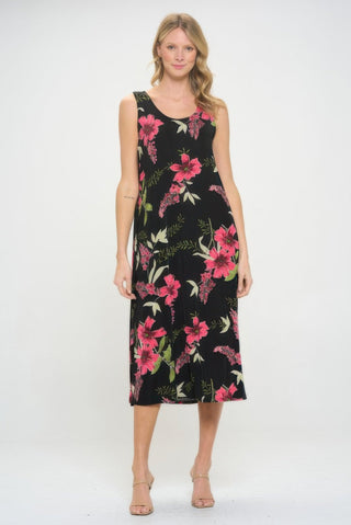 Plus Size Bns Tank Long Dress - Wear Arielle