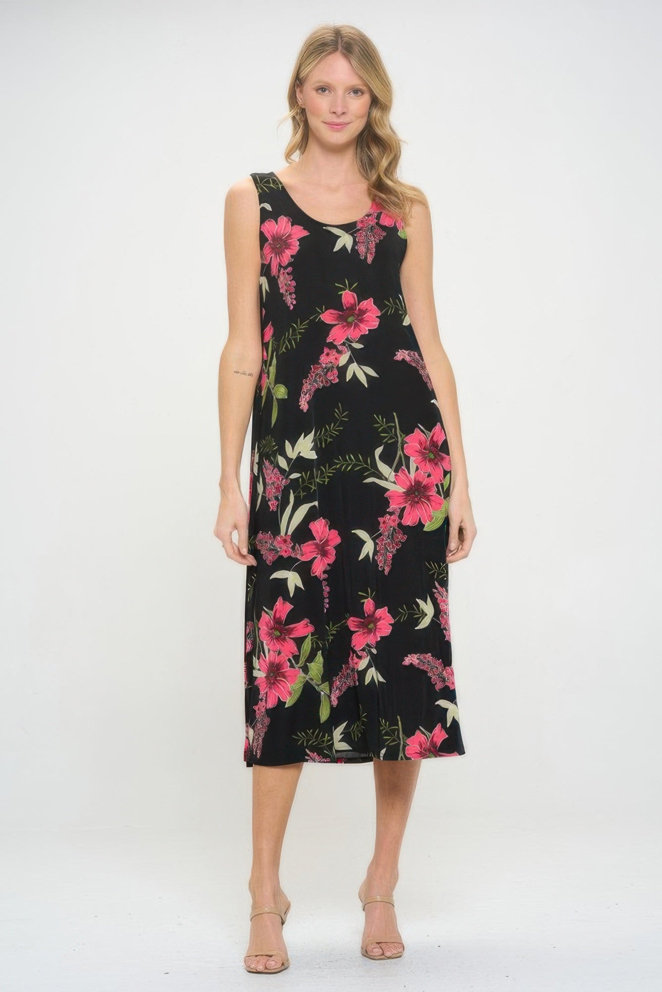 Plus Size Bns Tank Long Dress - Wear Arielle
