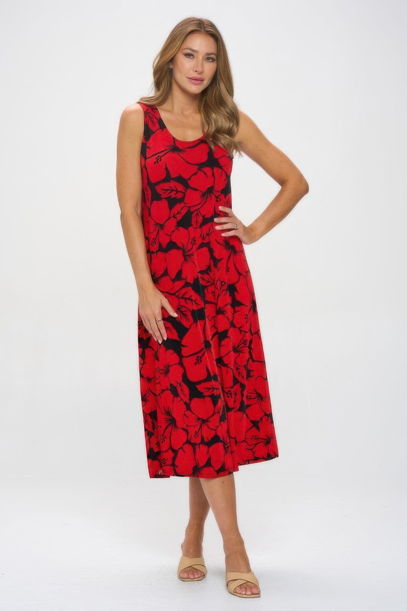 Plus Size Bns Tank Long Dress - Wear Arielle