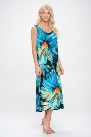 Plus Size Bns Tank Long Dress - Wear Arielle