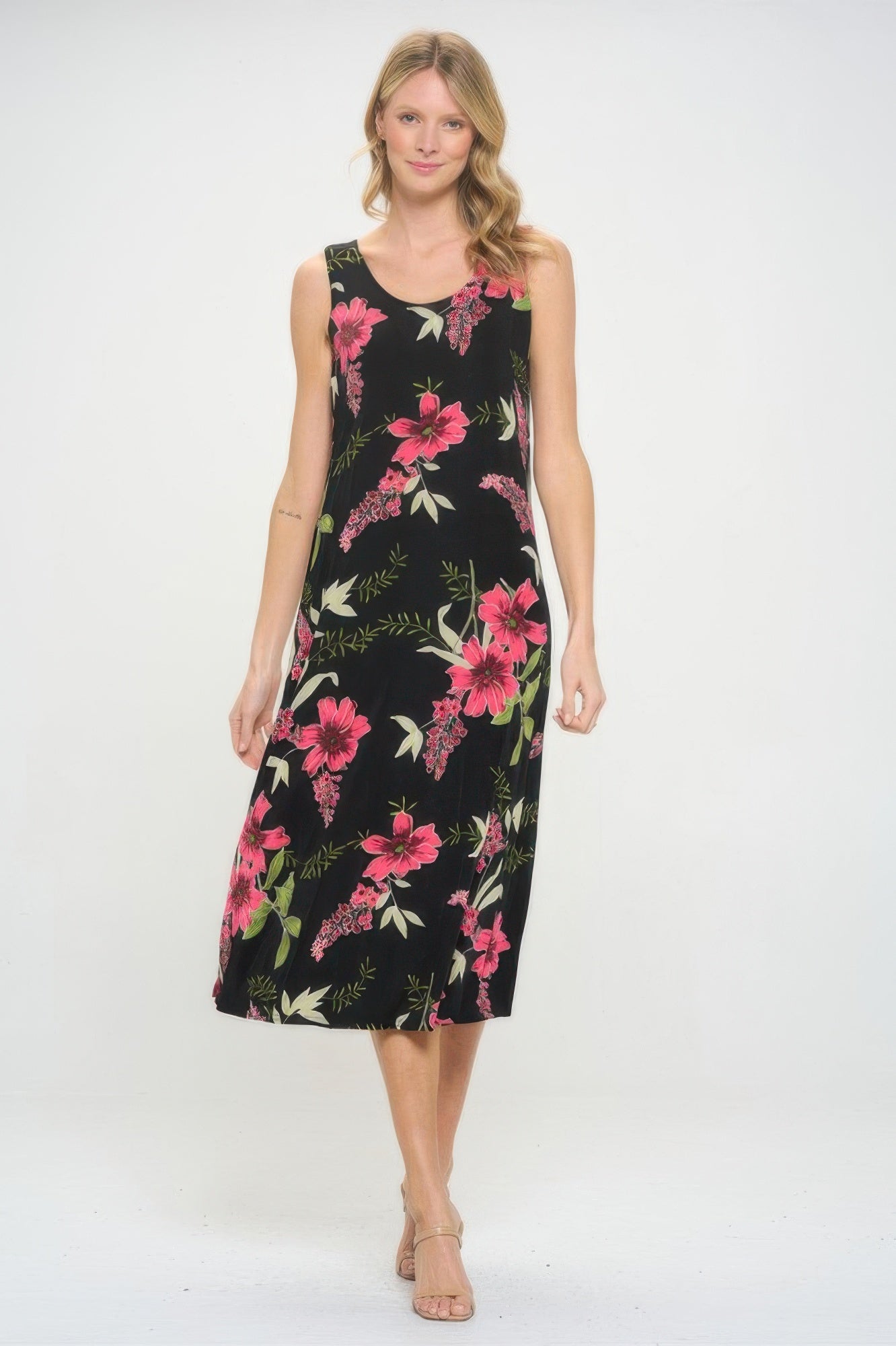 Plus Size Bns Tank Long Dress - Wear Arielle