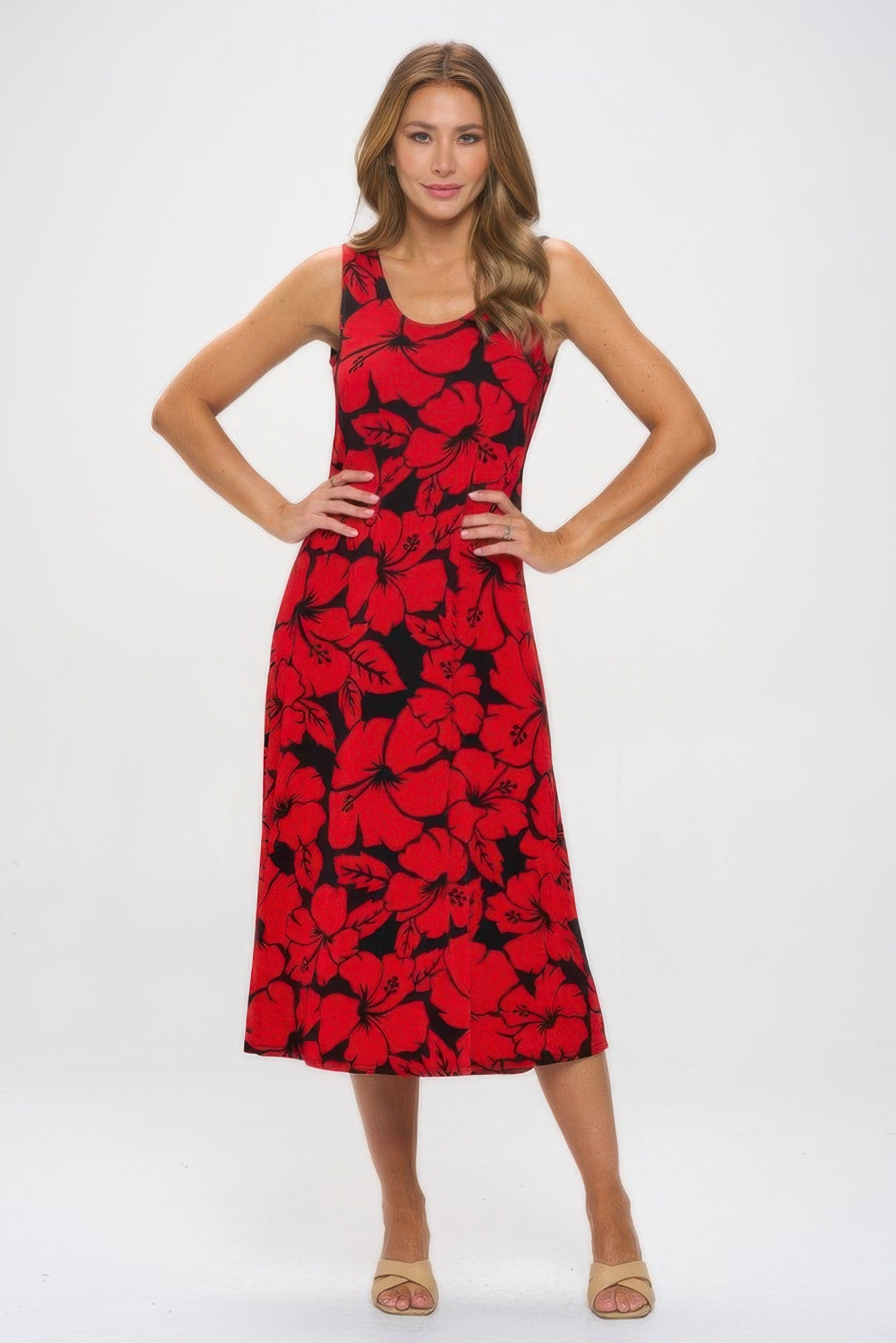 Plus Size Bns Tank Long Dress - Wear Arielle