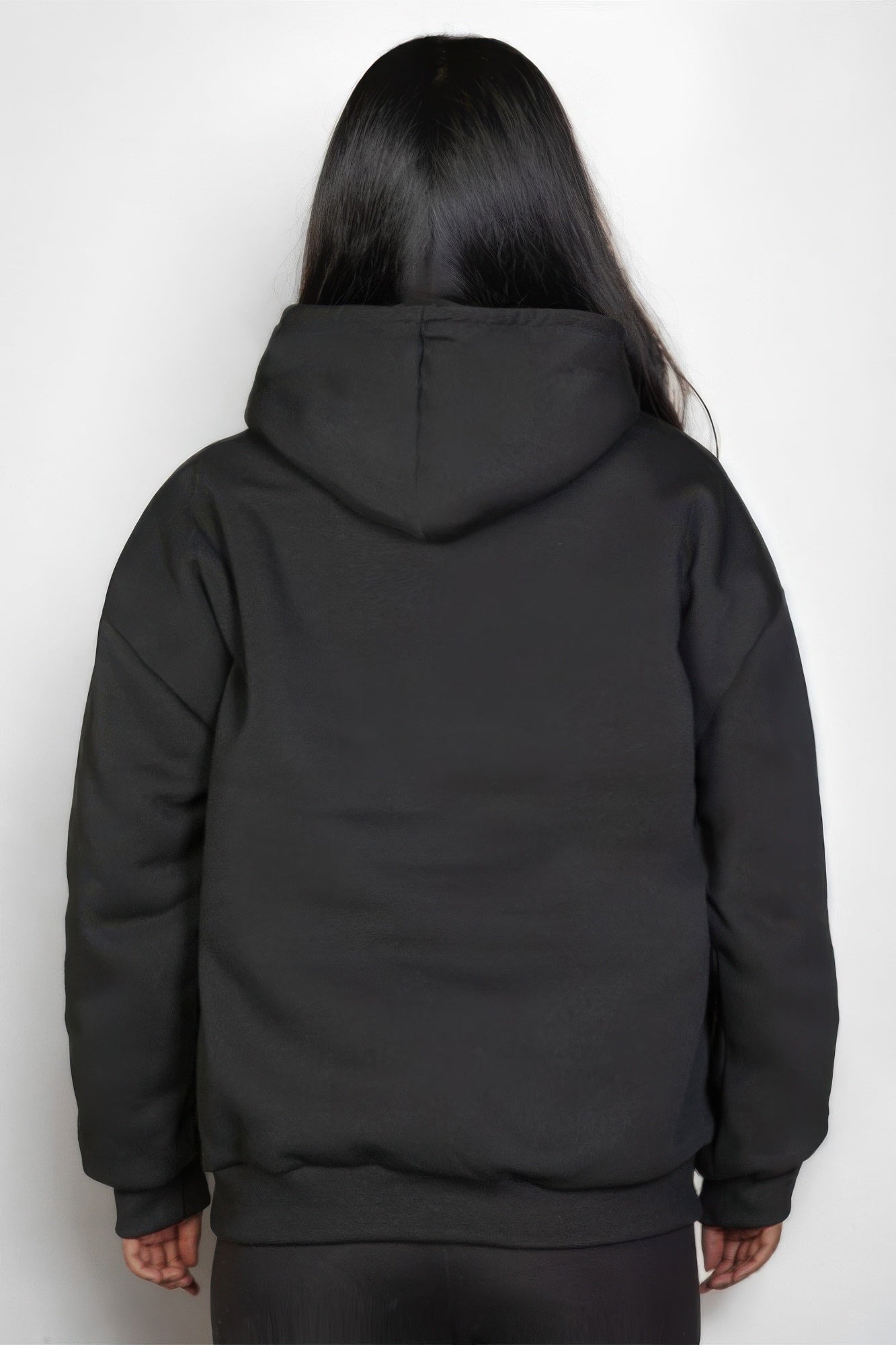 Plus Size Graphic Kangaroo Pocket Drawstring Hoodie - Wear Arielle