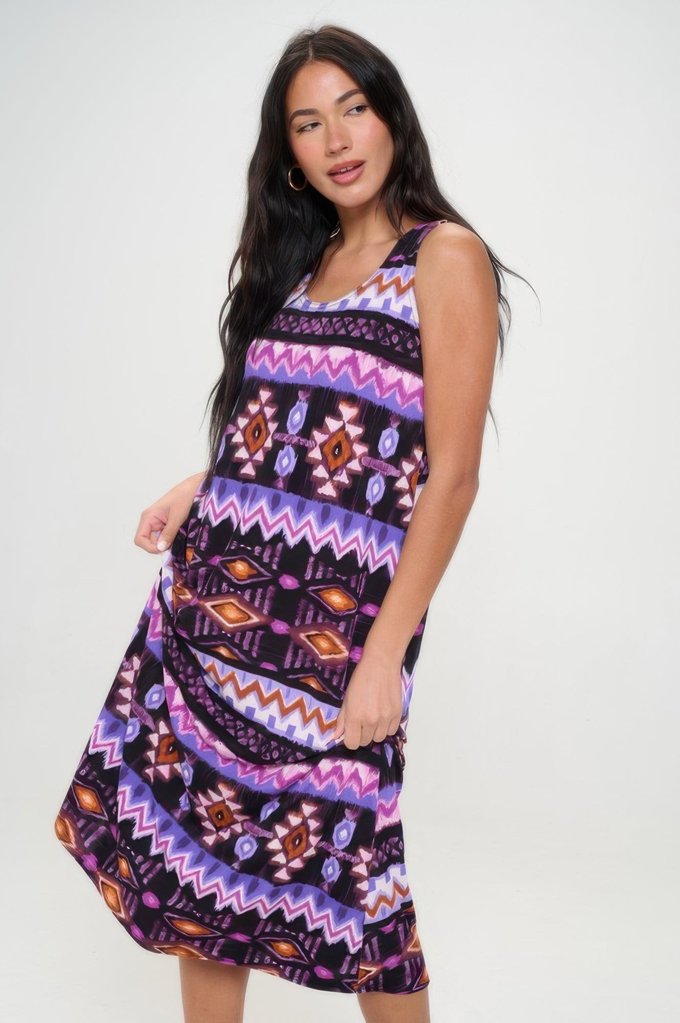 Plus Size Long Dress - Wear Arielle