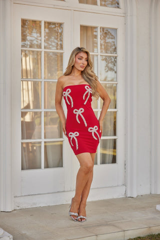 Pop Ribbon Art Dress - Wear Arielle