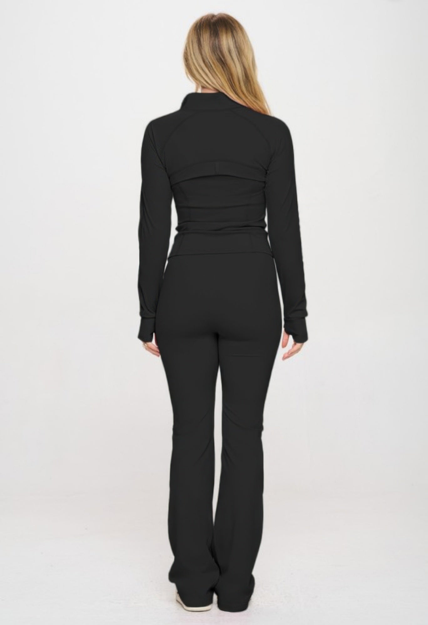 Premium Yoga Jacket W/jumpsuit Set - Wear Arielle