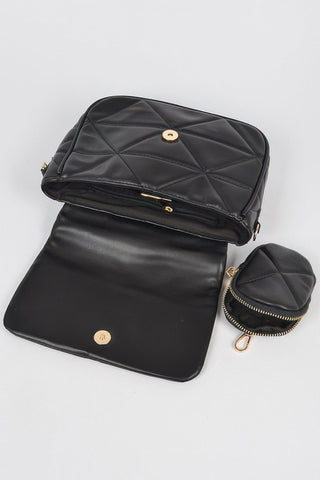 Quilted Crossbody Bag - Wear Arielle