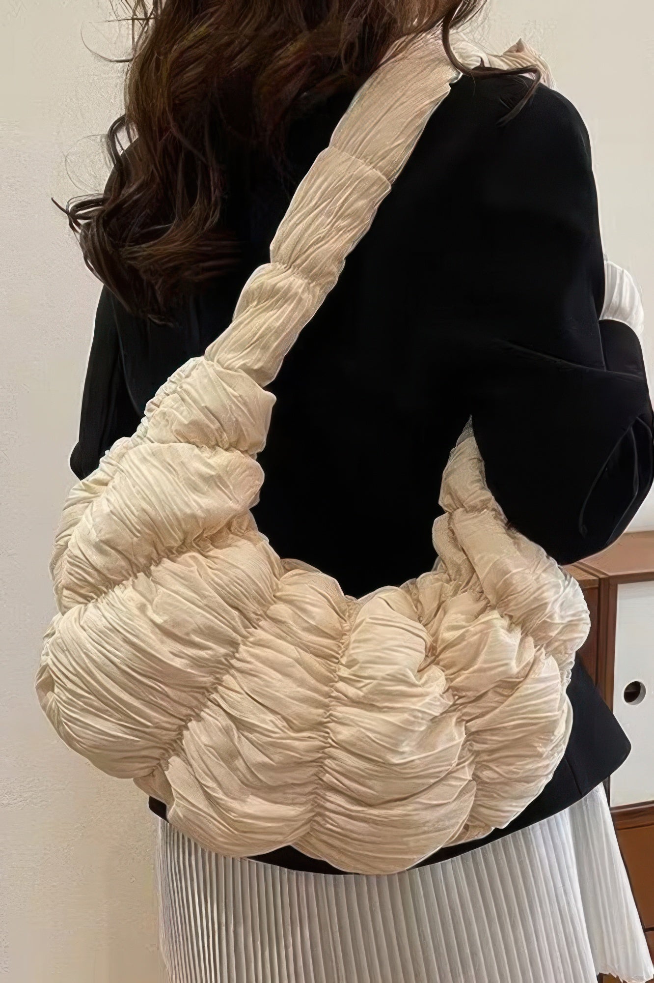 Quilted Nylon Padded Crossbody Bag - Wear Arielle