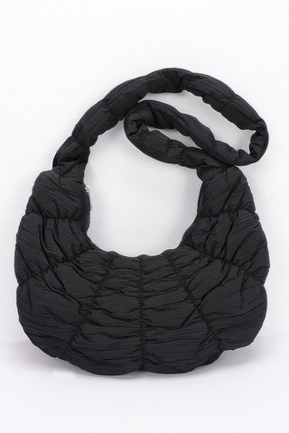 Quilted Nylon Padded Crossbody Bag - Wear Arielle