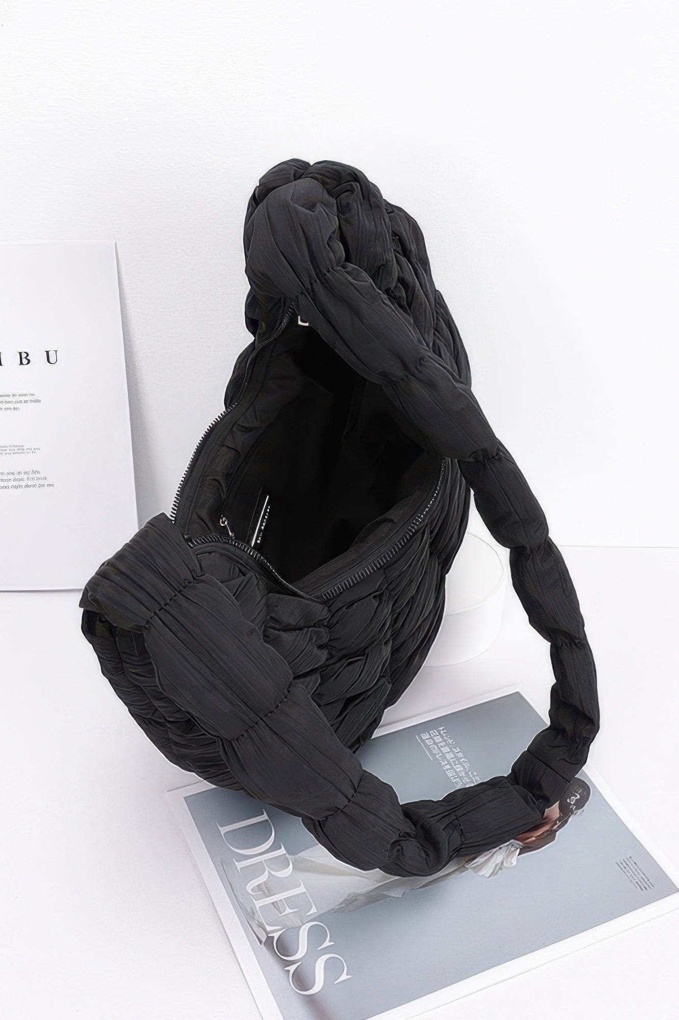 Quilted Nylon Padded Crossbody Bag - Wear Arielle