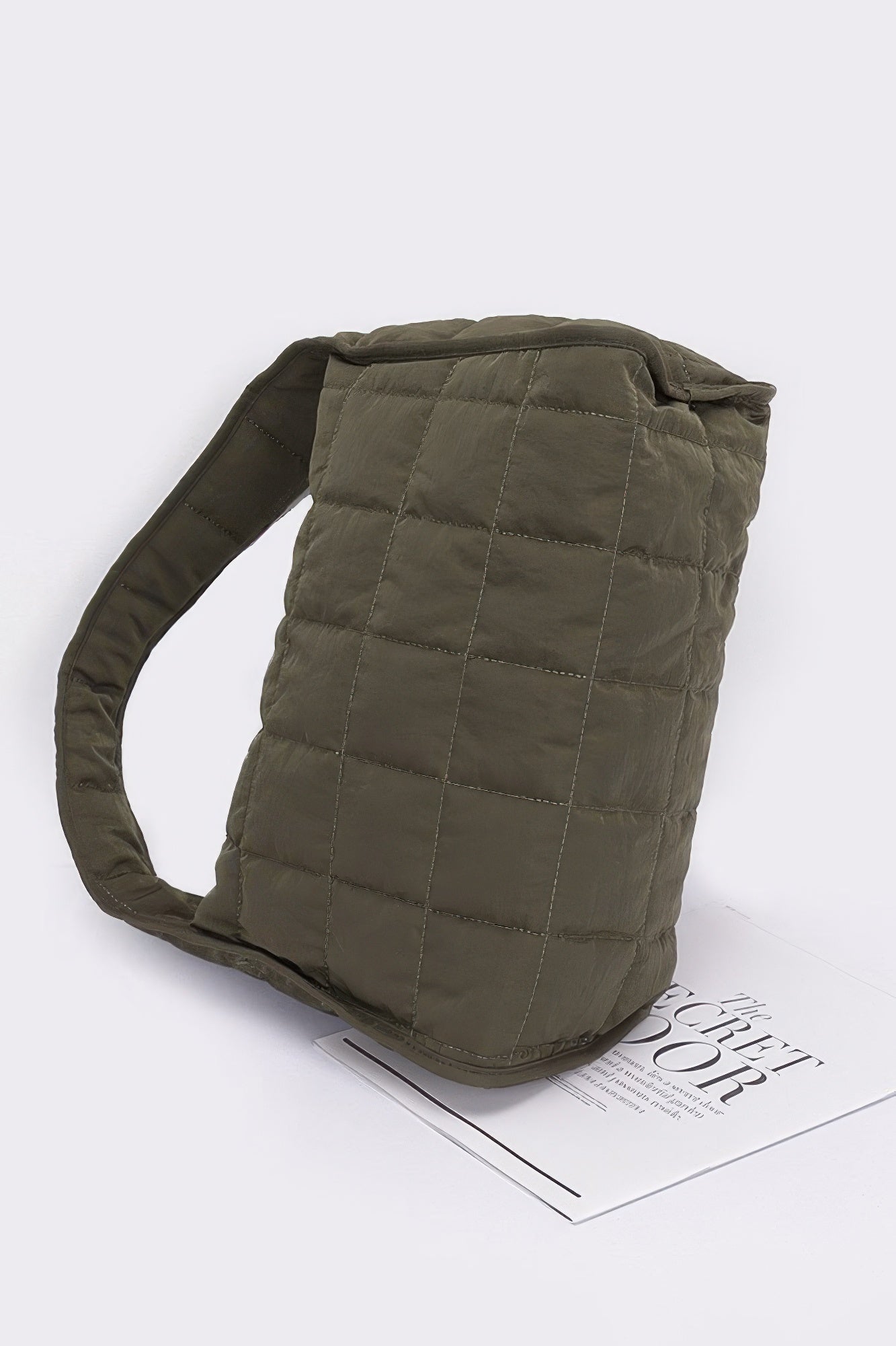 Quilted Nylon Shoulder Bag - Wear Arielle