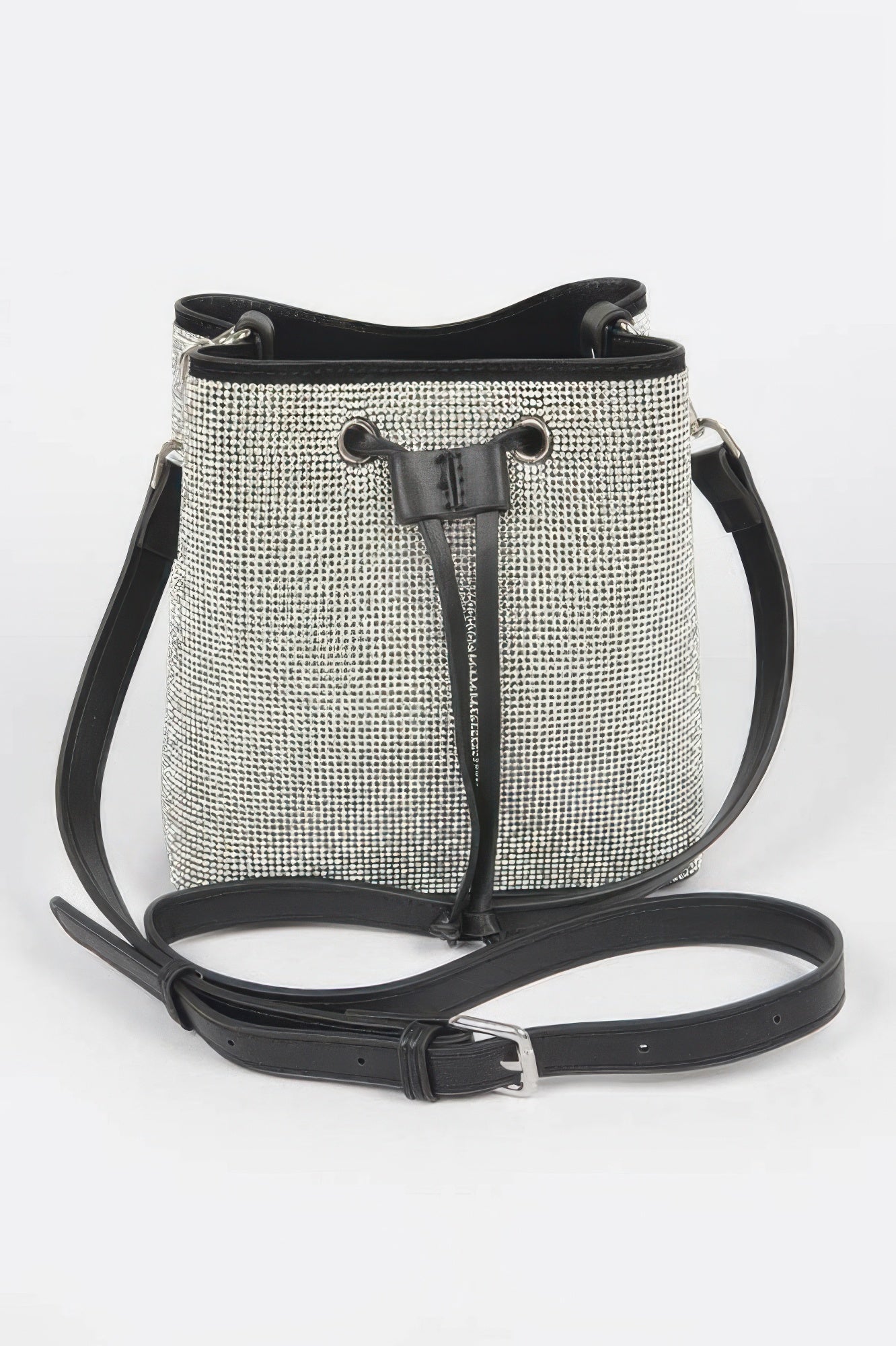 Rhinestone Bucket Bag - Wear Arielle
