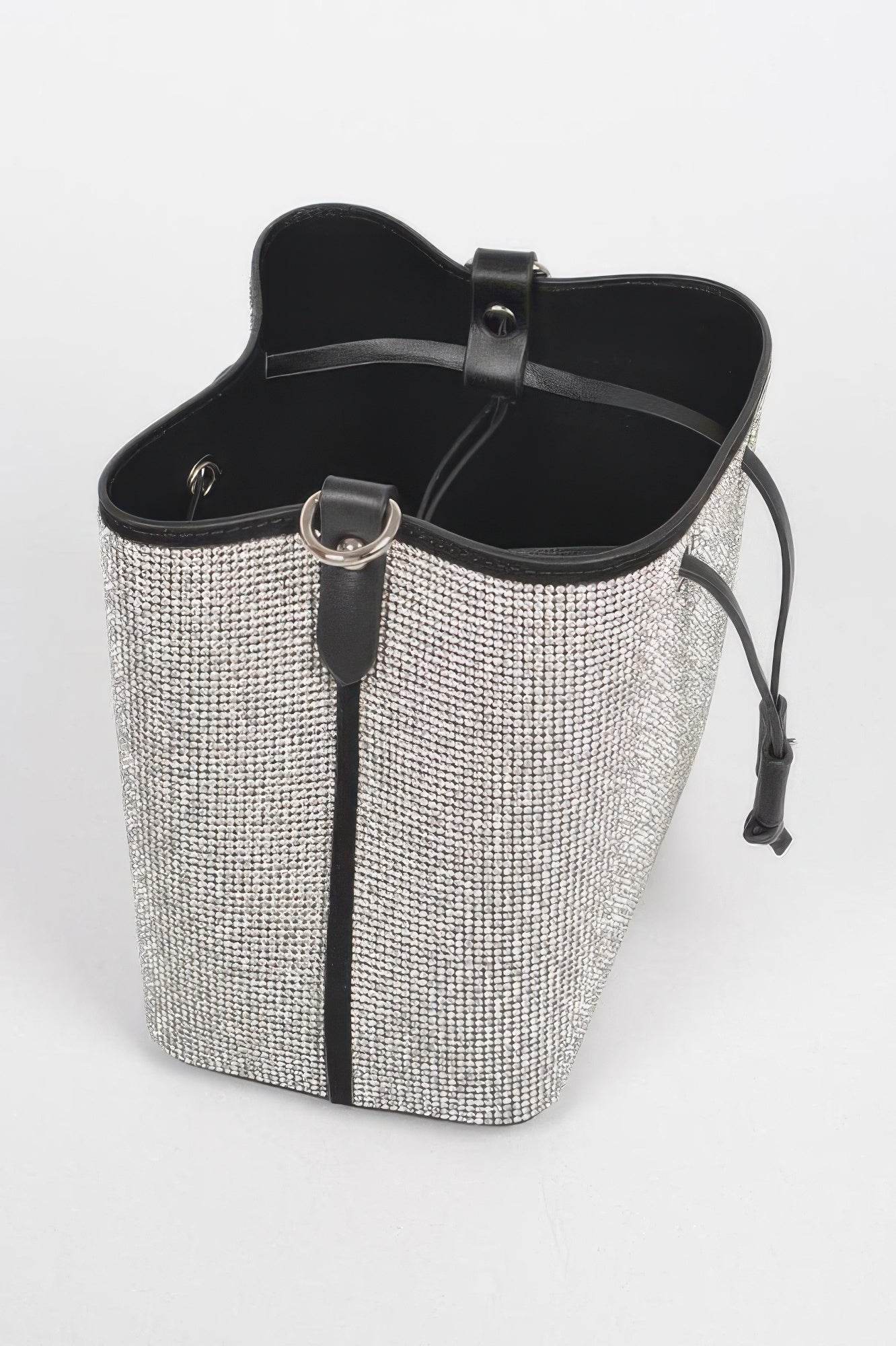 Rhinestone Bucket Bag - Wear Arielle