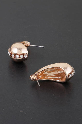 Rhinestone Tear Drop Earring - Wear Arielle