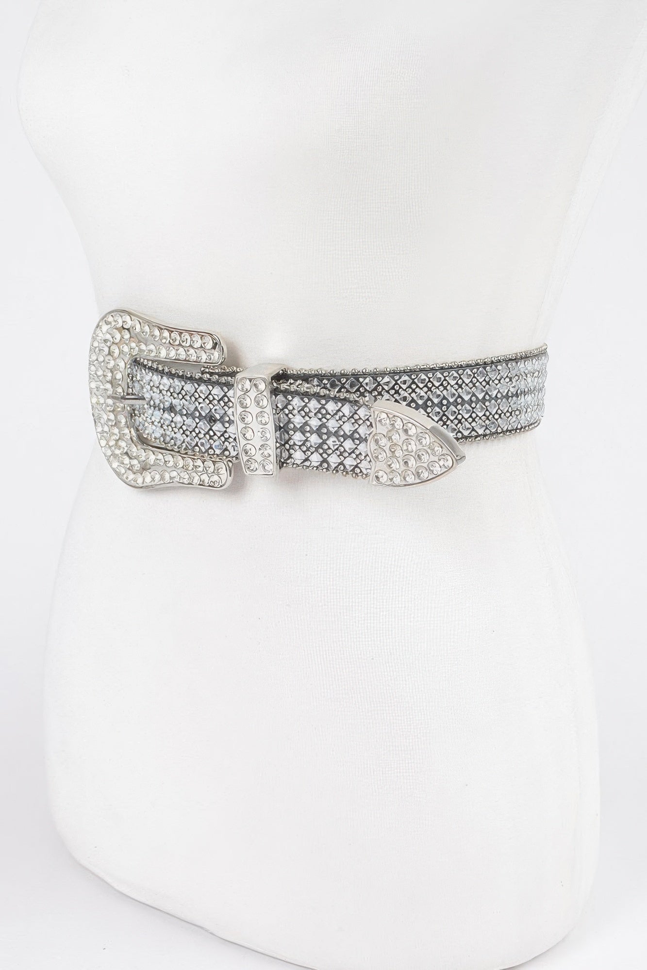 Rhinestone Western Style Belt - Wear Arielle