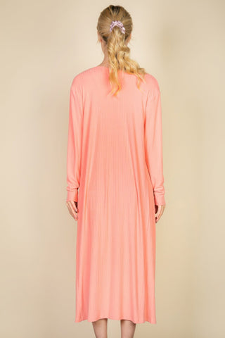 Ribbed Cardigan & Cami Midi Bodycon Dress - Wear Arielle