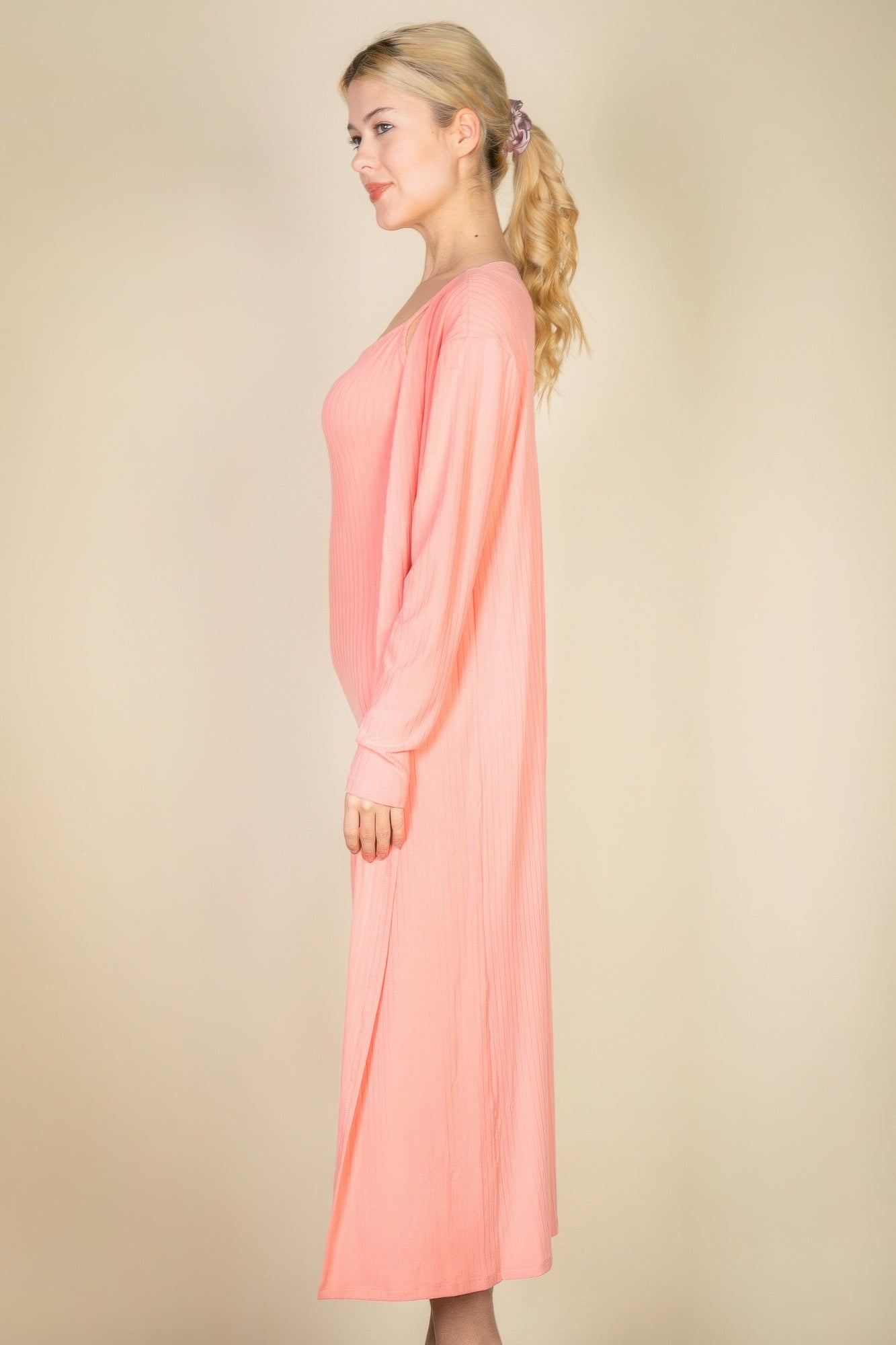 Ribbed Cardigan & Cami Midi Bodycon Dress - Wear Arielle