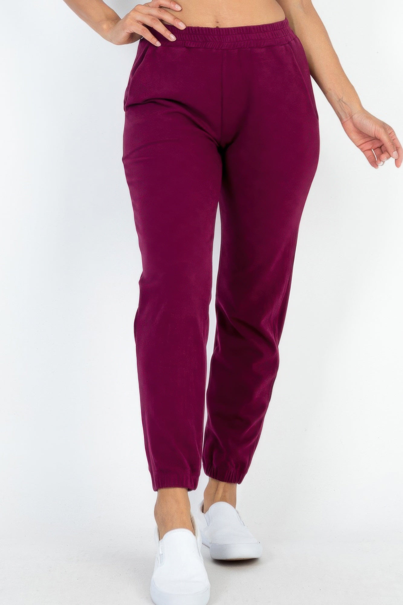 Ribbed Side Pocket Joggers - Wear Arielle