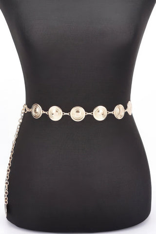 Round Metal Chain Belt - Wear Arielle