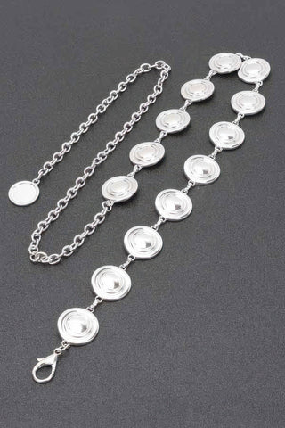 Round Metal Chain Belt - Wear Arielle