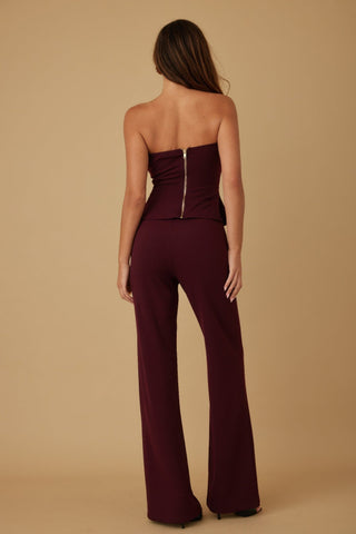 Scrunched Golden Stone Strapless Sets - Wear Arielle