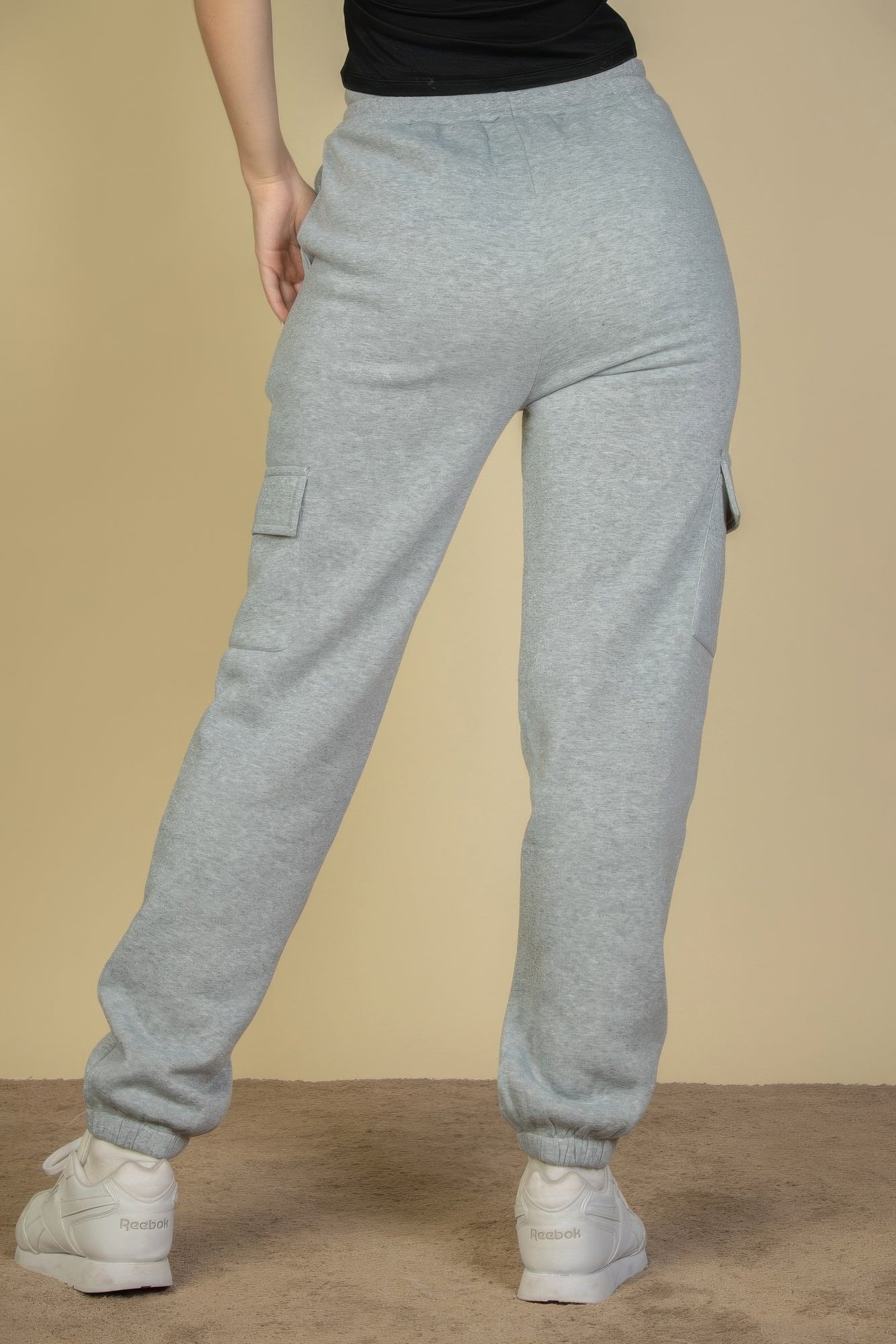 Side Pocket Drawstring Waist Sweatpants - Wear Arielle