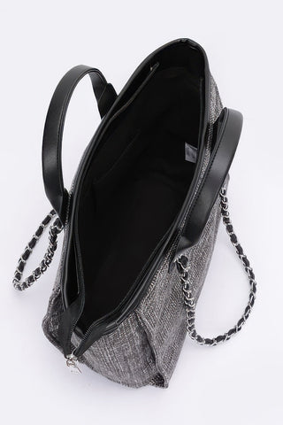 Simple Daily Shoulder Strap Tote Bag - Wear Arielle