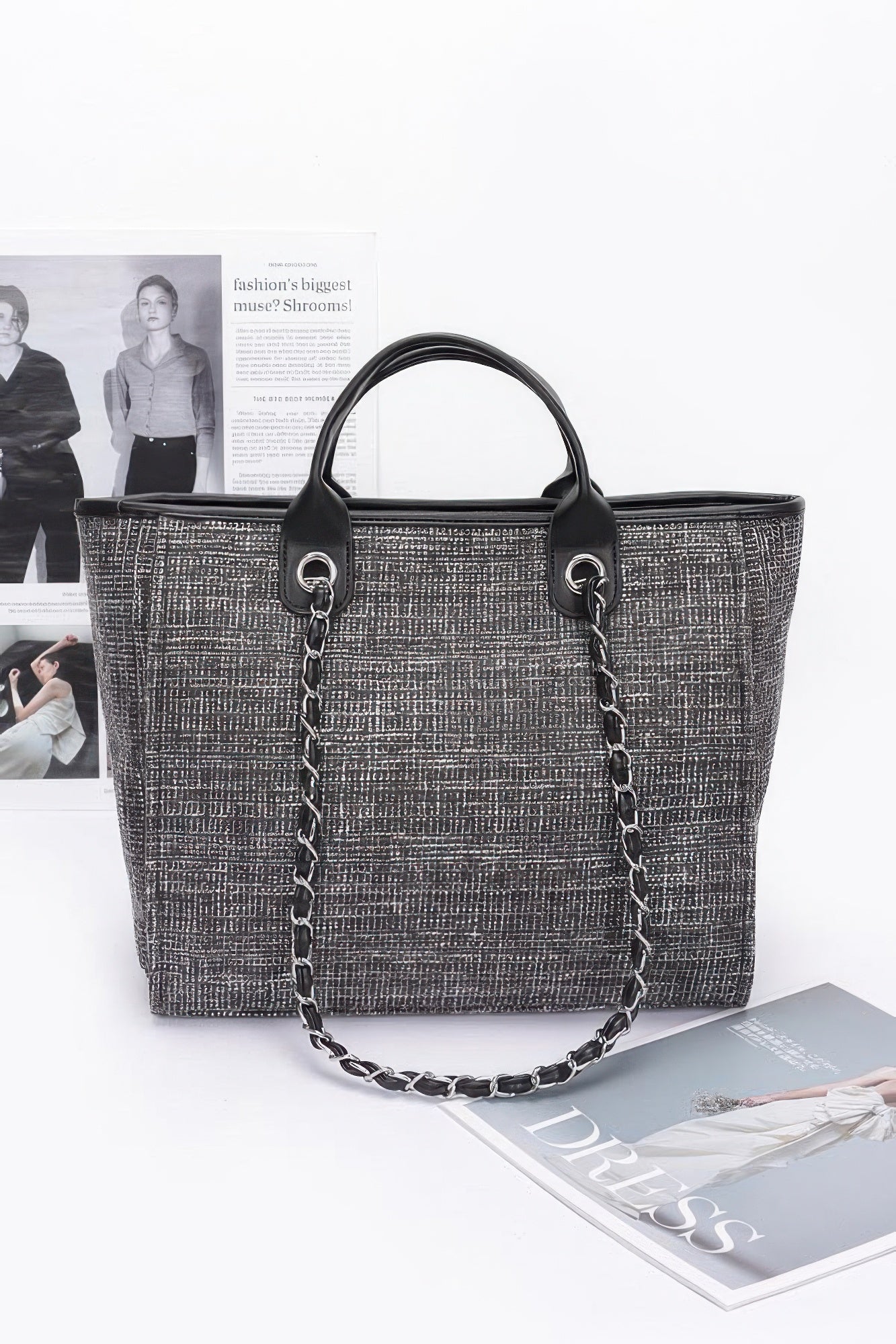 Simple Daily Shoulder Strap Tote Bag - Wear Arielle