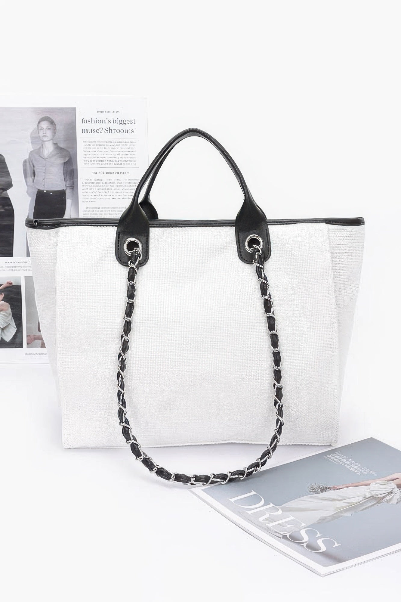 Simple Daily Shoulder Strap Tote Bag - Wear Arielle