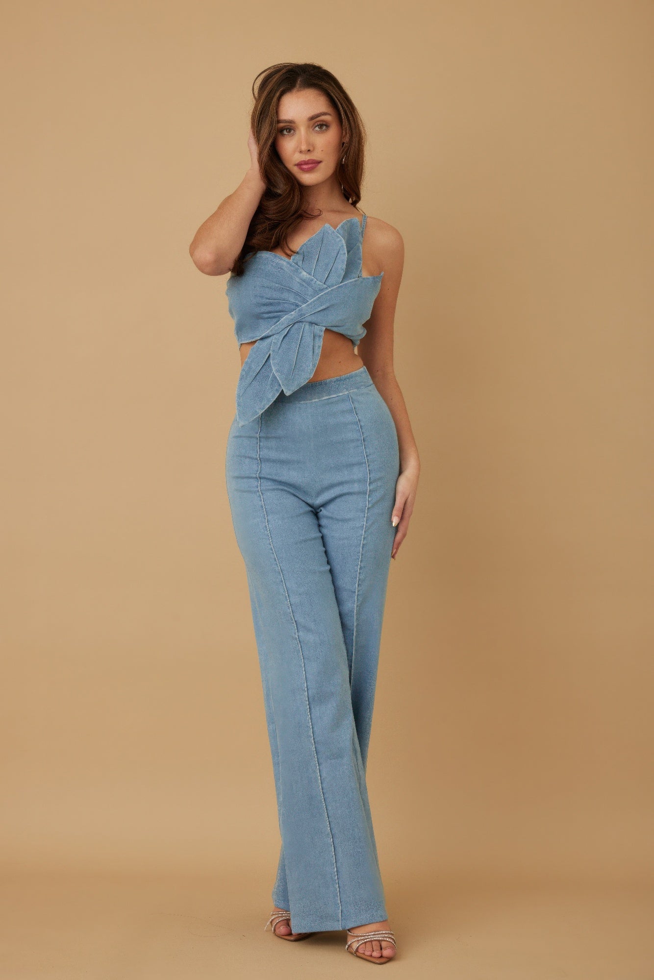 Single Strap Wrap Flower Set - Wear Arielle