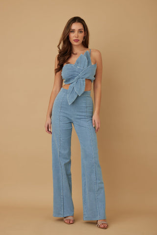 Single Strap Wrap Flower Set - Wear Arielle